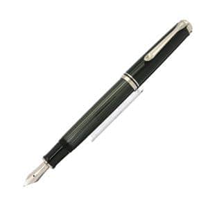 Pelikan ペリカン 万年筆 スーベレーン M605 ブラックストライプ F メイン