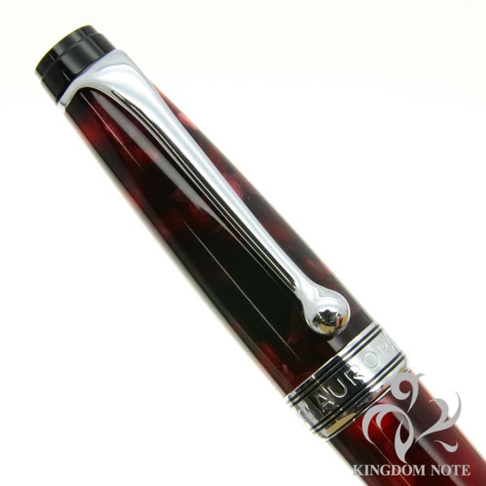新品)AURORA アウロラ 万年筆 ミニ オプティマ バーガンディ（商品ID