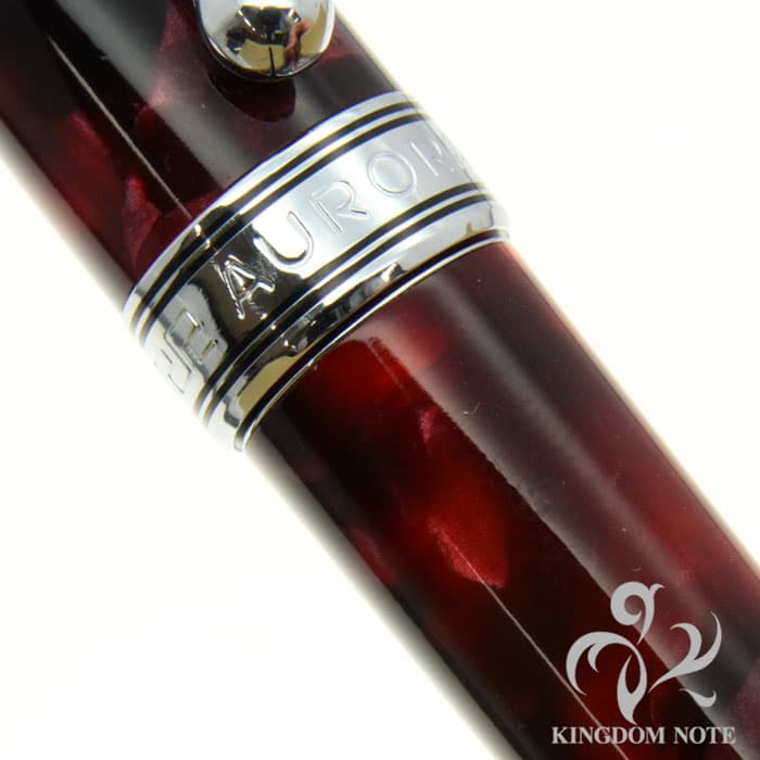 新品)AURORA アウロラ 万年筆 ミニ オプティマ バーガンディ（商品ID