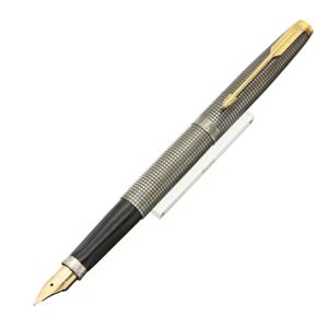 PARKER パーカー 万年筆 #75 シズレ スターリングシルバー XF メイン