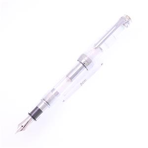 万年筆 透明プロフェッショナルギア スリム 銀 細字