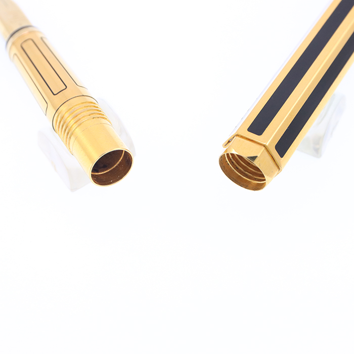 中古)CARAN d'ACHE カランダッシュ 万年筆 ヘクサゴナルコレクション
