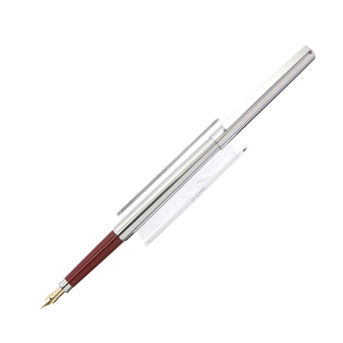 中古 SAILOR 万年筆 ペン先 14K シャレーナ 万年筆 インク付き