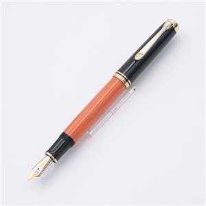 Pelikan ペリカン 万年筆 スーベレーン M800 バーントオレンジ F メイン