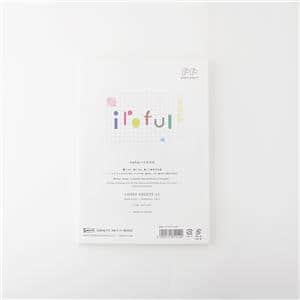 ルーズシート iroful (イロフル) 75g/㎡ 100枚 A5 5mm 方眼[PI-A5P-H5W]