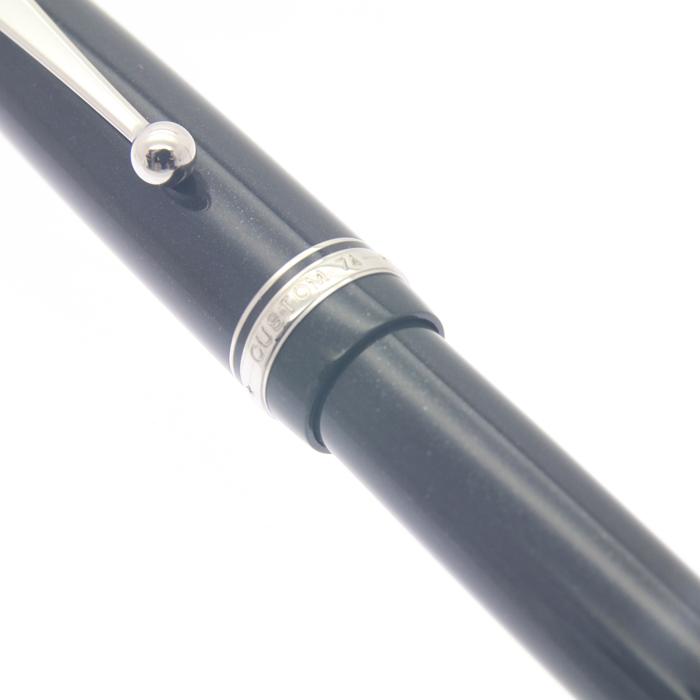 PILOT（パイロット）カスタム74 限定品 メタリックグレー／万年筆 詳細ページ | 万年筆 ボールペンなど高級筆記具の販売・買取
