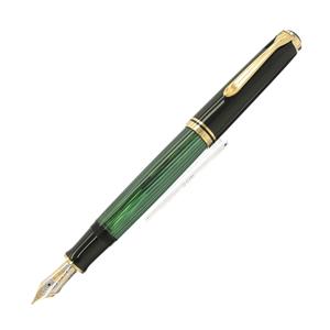 Pelikan ペリカン 万年筆 スーベレーン M800 グリーンストライプ M (PF刻印) メイン