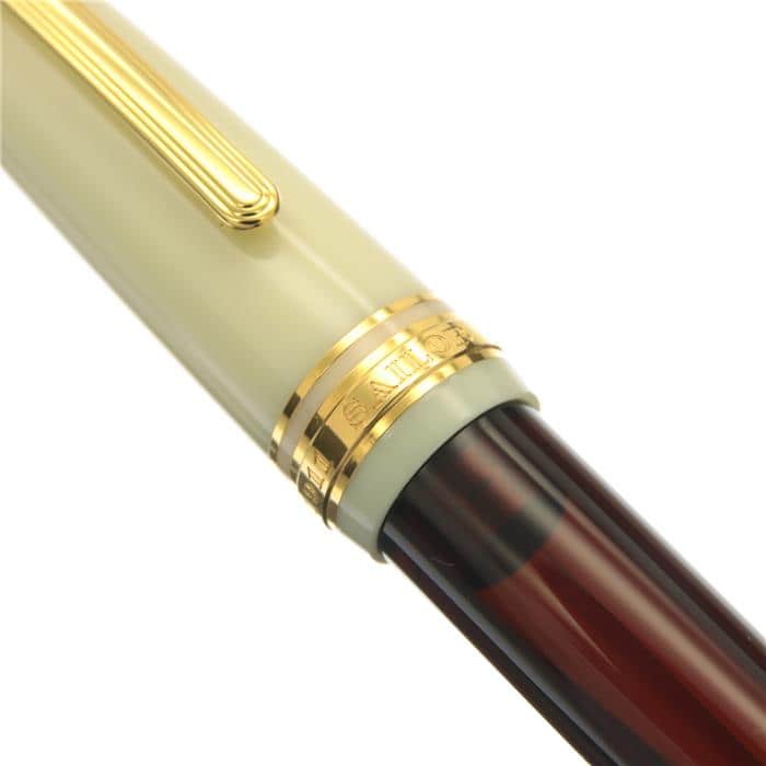 ペンライフ限定　２１金万年筆　カプチーノブラウン ペンライフ限定21金万年筆カプチーノブラウン