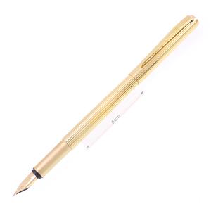 万年筆 ノブレス ゴールド 20金張 EF