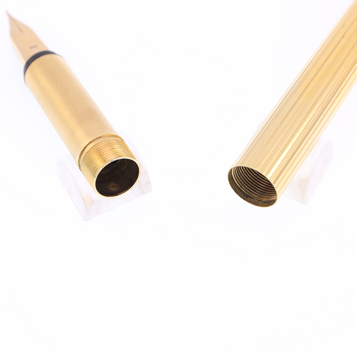 中古)MONTBLANC モンブラン 万年筆 ノブレス ゴールド 20金張 EF（商品