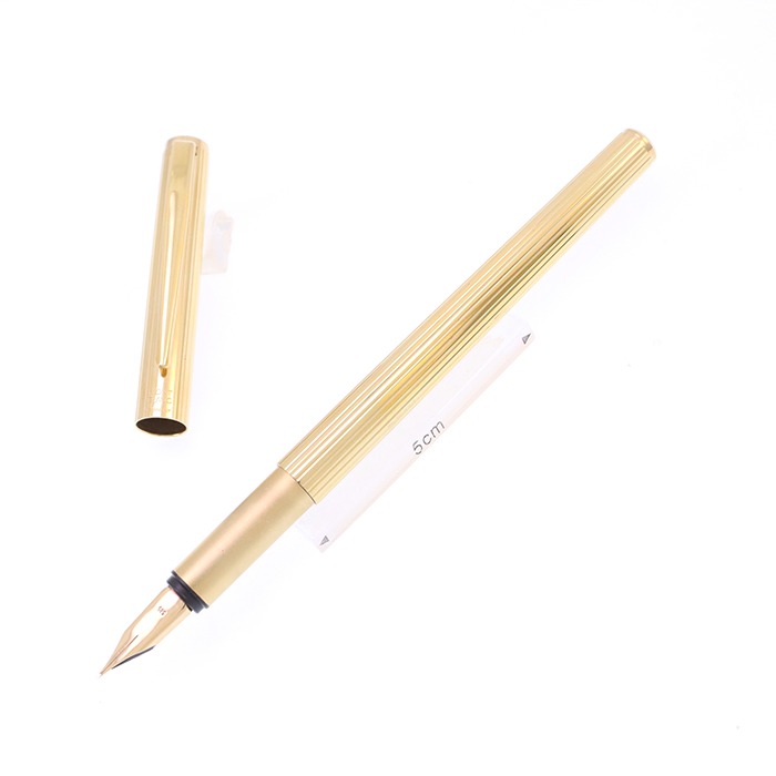 中古)MONTBLANC モンブラン 万年筆 ノブレス ゴールド 20金張 EF（商品