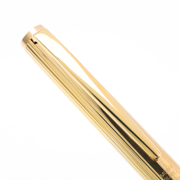 中古)MONTBLANC モンブラン 万年筆 ノブレス ゴールド 20金張 EF（商品