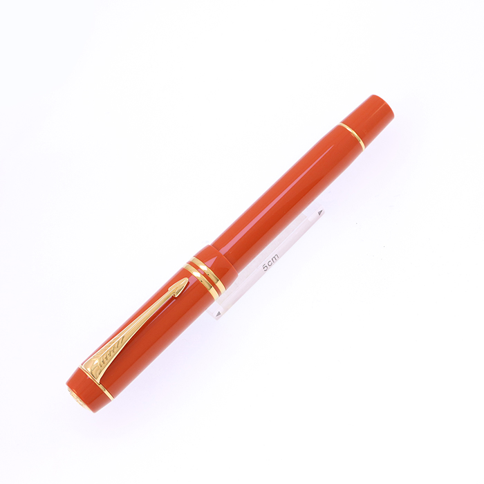 中古)PARKER パーカー 万年筆 デュオフォールド ビッグレッドGT