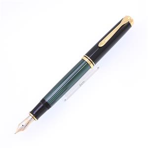 万年筆 スーベレーン M800 グリーンストライプ F