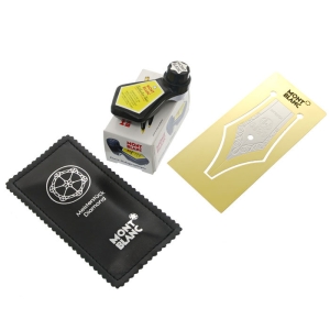 MONTBLANC モンブラン ブックマーク+未開封USBメモリ+ディスプレイ用ミニチュアインクボトル メイン