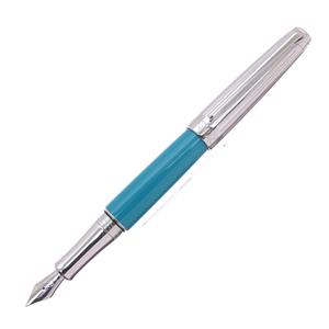 CARAN d'ACHE カランダッシュ 万年筆 レマンコレクション バイカラー ターコイズブルー B メイン
