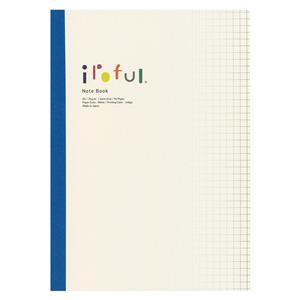 ノートブック iroful (イロフル) 75g/㎡ 96頁 A5 5mm方眼