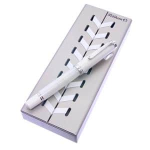 Pelikan ペリカン 万年筆 スーベレーン M605 ホワイトストライプ M メイン