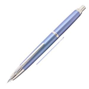 万年筆 キャップレス デシモ ライトブルー 極細字