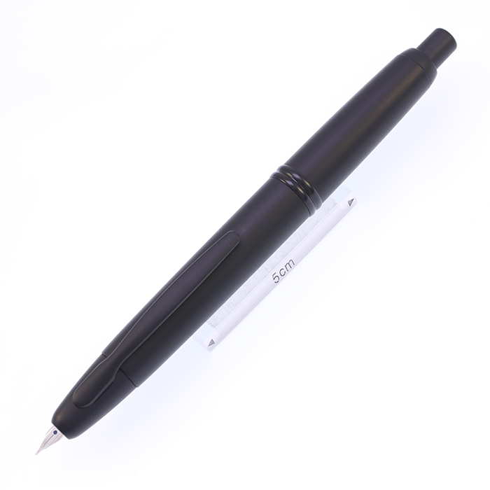 パイロット　キャップレス　マットブラック　F字　おまけインク付き 中古)PILOT パイロット 万年筆 キャップレス マットブラック