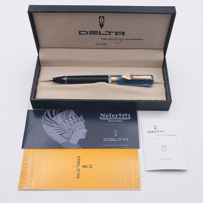 ☆新品 未使用 DELTA デルタ 万年筆 ネフェルティティ ニブF☆ 詳細ページ | 万年筆 ボールペンなど高級筆記具の販売・買取