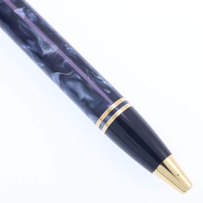 中古)PARKER パーカー ボールペン デュオフォールド マーブルブルー