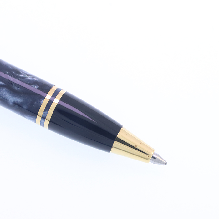 中古)PARKER パーカー ボールペン デュオフォールド マーブルブルー