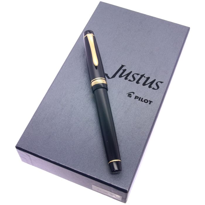 パイロット　ジャスタス95 ネットブラック　細字　F PILOT パイロット 万年筆 ジャスタス95 FJ-3MR-NB ネット