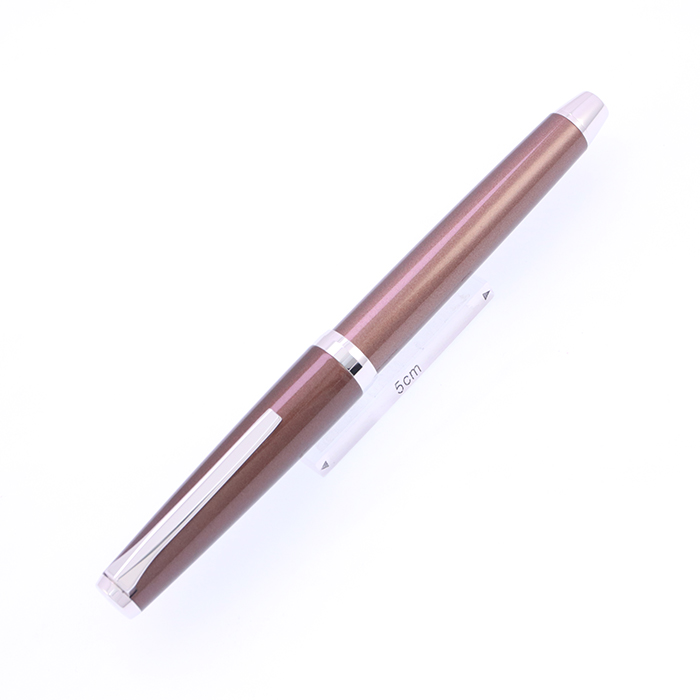 PILOT - 【ほぼ未使用】PILOT 万年筆 エラボー ブラウン 中字軟 SM（調整済み品） 詳細ページ | 万年筆 ボールペンなど高級筆記具の販売・買取