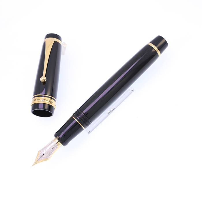 中古)PILOT パイロット 万年筆 カスタム URUSHI 漆黒 中字（商品