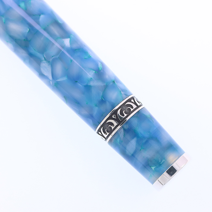 中古)AURORA アウロラ 万年筆 リミテッドエディション オチェアーノ