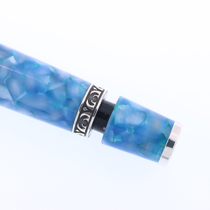 中古)AURORA アウロラ 万年筆 リミテッドエディション オチェアーノ