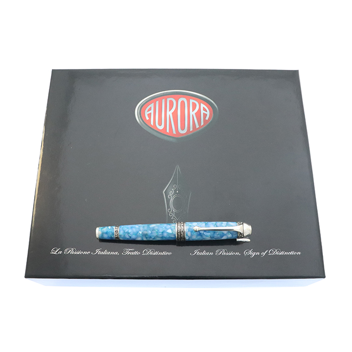 中古)AURORA アウロラ 万年筆 リミテッドエディション オチェアーノ