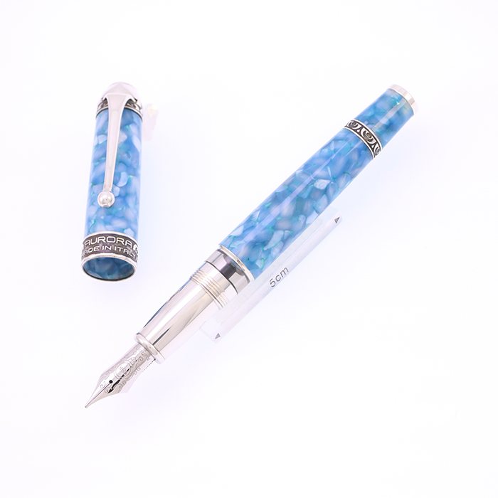 アウロラ　オチェアーノアンタルティコM 中古)AURORA アウロラ 万年筆 リミテッドエディション オチェアーノ