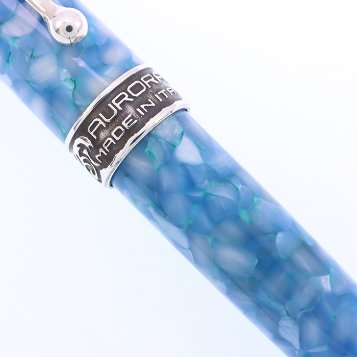 中古)AURORA アウロラ 万年筆 リミテッドエディション オチェアーノ