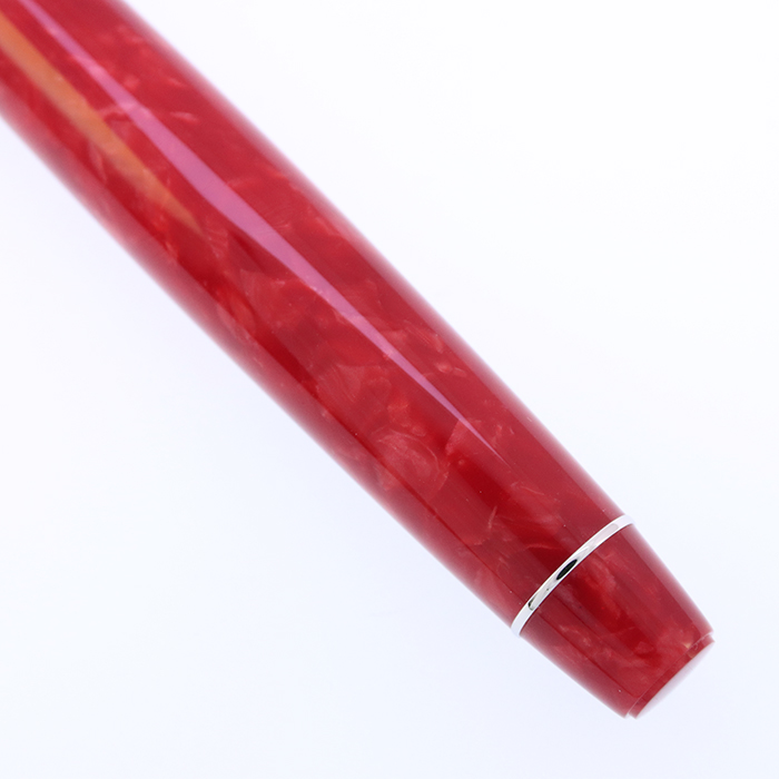 中古)PILOT パイロット 万年筆 カスタム レガンス レッド 細字（商品ID