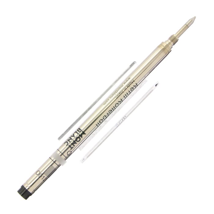 新品)MONTBLANC モンブラン ローラーボール替芯 ミステリーブラック (2