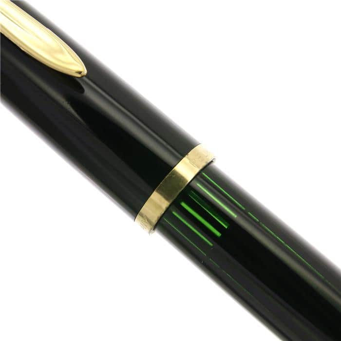 ペリカン 400NN 黒縞 60年代 万年筆 14金 字幅 M PELIKAN