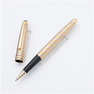 MONTBLANC モンブラン ローラーボール ソリテール #1639 18Kソリッドゴールド ホワイト&イエロー メイン