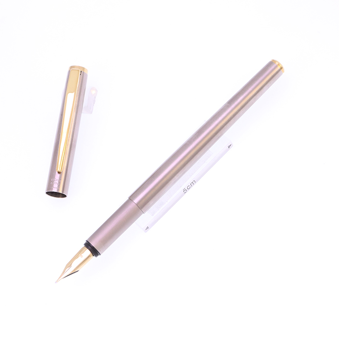 中古)MONTBLANC モンブラン 万年筆 ノブレス ステンレス ローズ