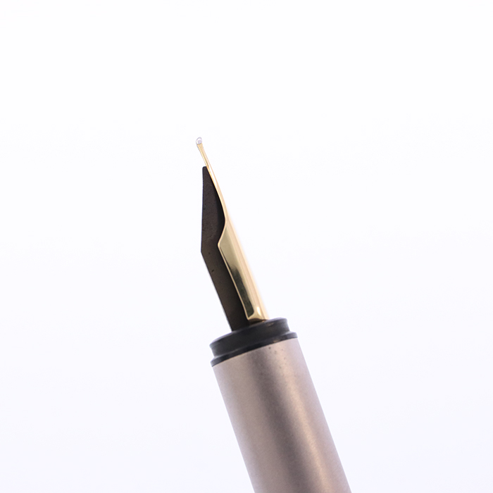 中古)MONTBLANC モンブラン 万年筆 ノブレス ステンレス ローズ