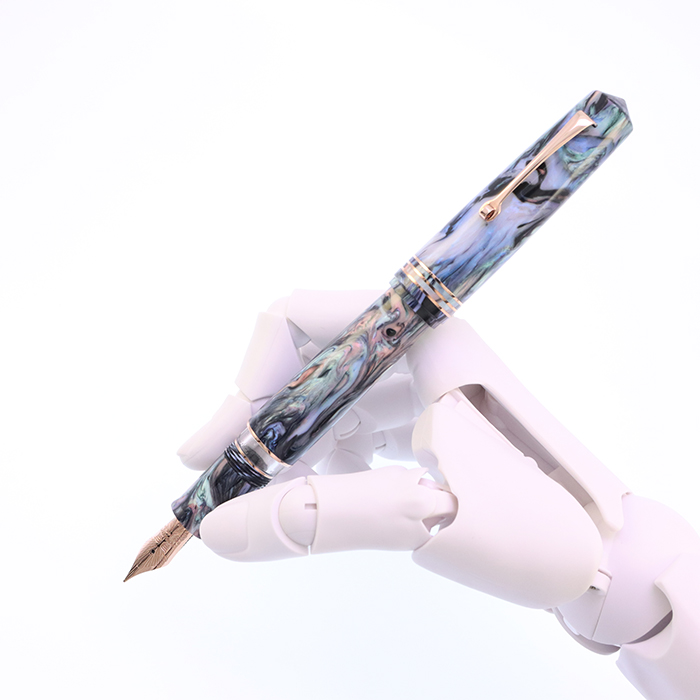 レオナルド モーメントゼロ ヌヴォラ 万年筆 (14Kニブ) EFローズゴールド 公式 レオナルド オフィチーナ イタリアーナ モーメントゼロ ヌヴォラ