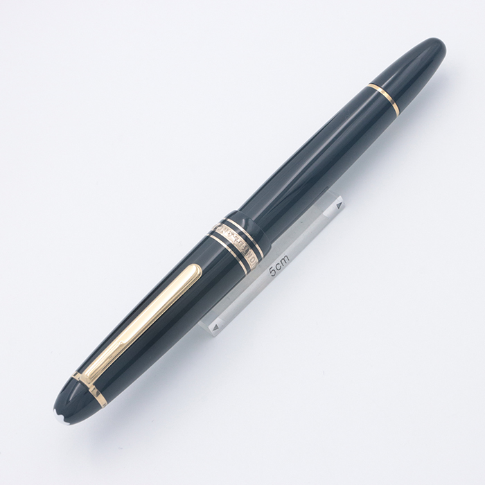 モンブラン No.22 万年筆 ブラック 吸入式 F(細字) - 筆記具 モンブラン No.22 万年筆 ブラック 吸入式 F(細字) - 筆記具