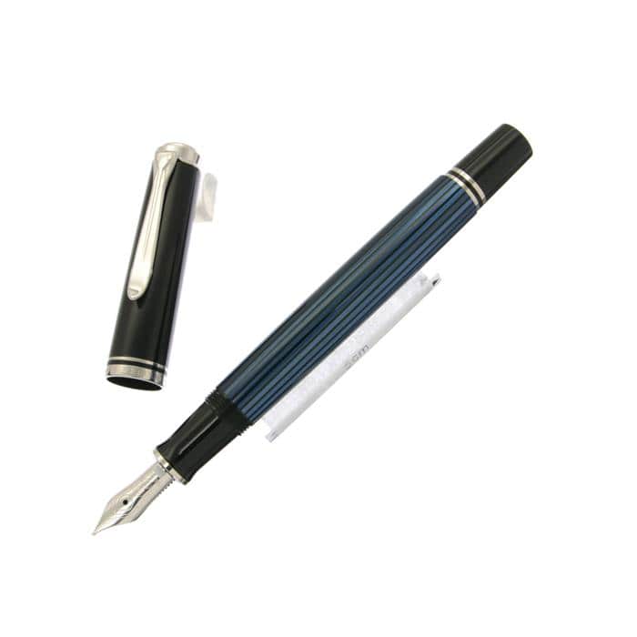 新品)Pelikan ペリカン 万年筆 スーベレーン M405 ブルーストライプ