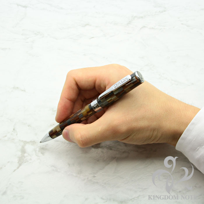 Conklin　万年筆　モザイク柄　ブラウン 詳細ページ | 万年筆 ボールペンなど高級筆記具の販売・買取