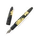 MONTBLANC モンブラン 万年筆 マイスターシュテュック ソリテール #146 ゴールドリーフ カリグラフィー
