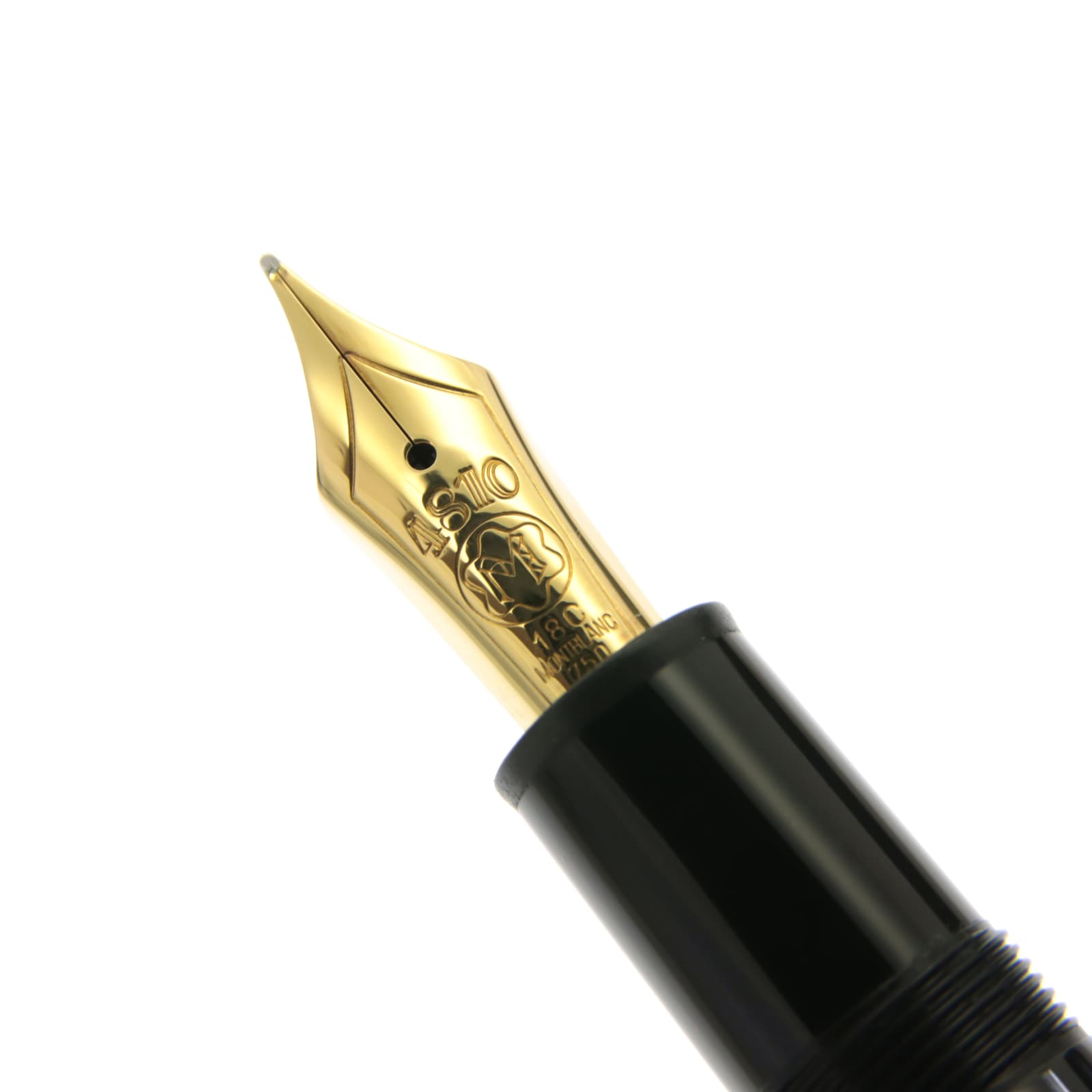 モンブラン マイスターシュテュック 146 万年筆 18C 全金 M 中字