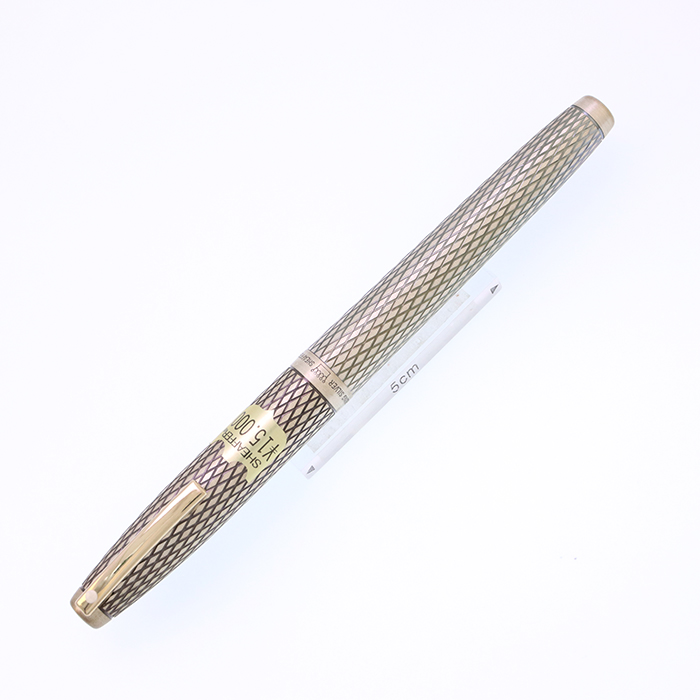 万年筆 14K 585 Sheaffer シェーファー　スターリングシルバー 中古)SHEAFFER シェーファー 万年筆 インペリアル スターリング
