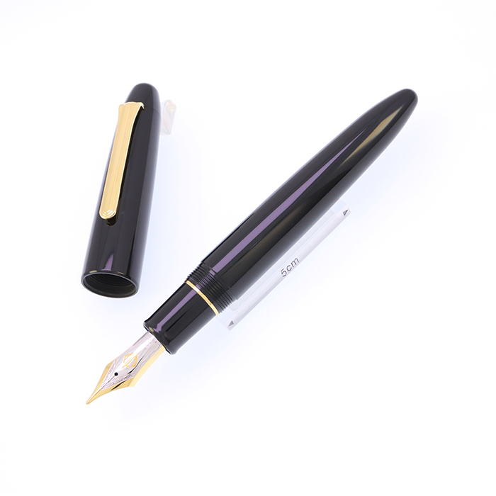 新品)SAILOR セーラー 万年筆 キングプロフィット エボナイト 長刀研ぎ