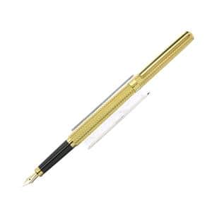 SAILOR セーラー 万年筆 シャレーナ 金 小波/ブラック 14K/極細字 (旧型) メイン